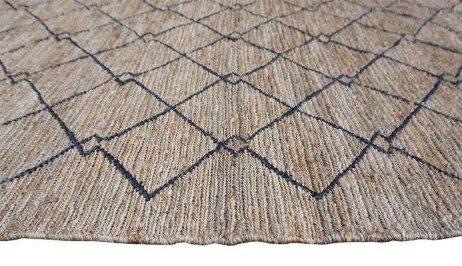 Kadar Hand woven Jute Schumak Rug - Image 3