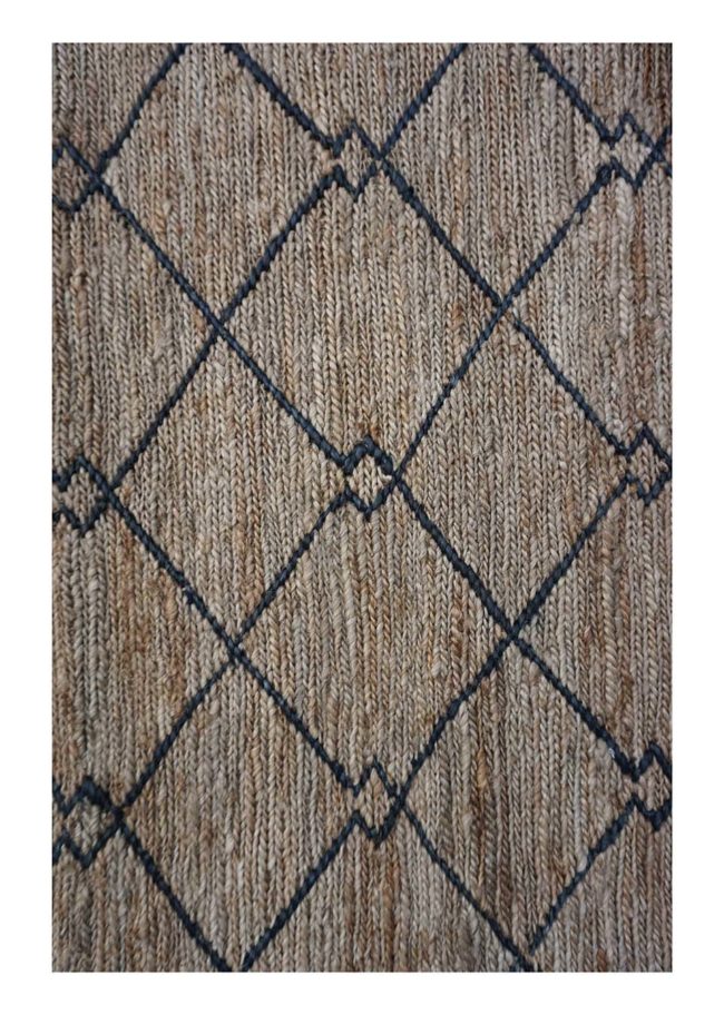 Kadar Hand woven Jute Schumak Rug - Image 2