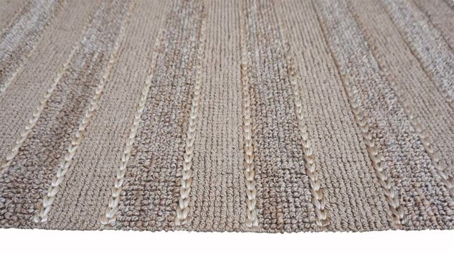 Resham Hand Woven Jute Rug - Image 4